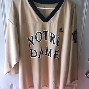 Adidas Notre Dame hockey jersey.